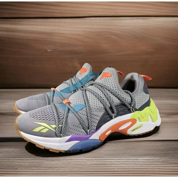 Reebok Other - Reebok Trideca 200 Low True Grey Toxic Yellow Running Shoes EH1653 - Men's Sz 9
